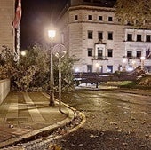 Llega a Bizkaia lo peor del temporal con rachas de rozan los 200 kilómetros por hora