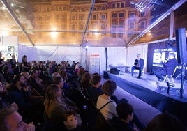 Una de las charlas organizadas en la pasada edición de la feria.