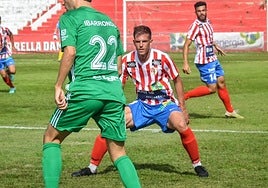 Imagen del duelo entre el Barbastro y el Arenas de este pasado fin de semana.