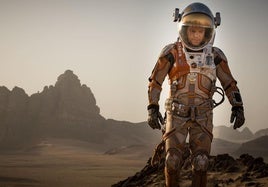 Matt Damon, en la película 'Marte'.