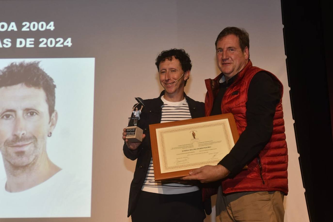 Joseba Beloki y Gorka Ortiz de Urbina. 