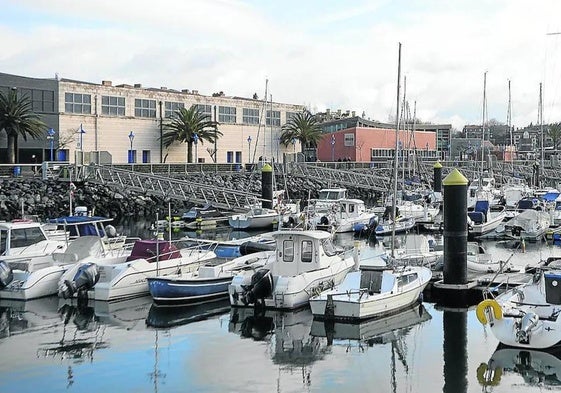 Puerto deportivo del Getxo.