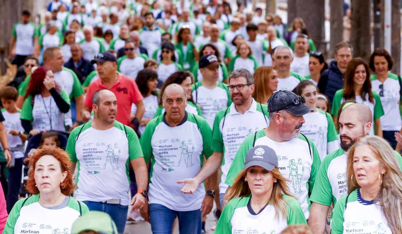 La marcha contra el cáncer, en imágenes