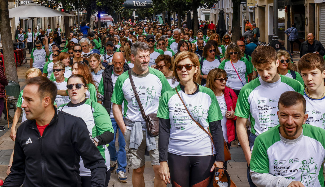 La marcha contra el cáncer, en imágenes