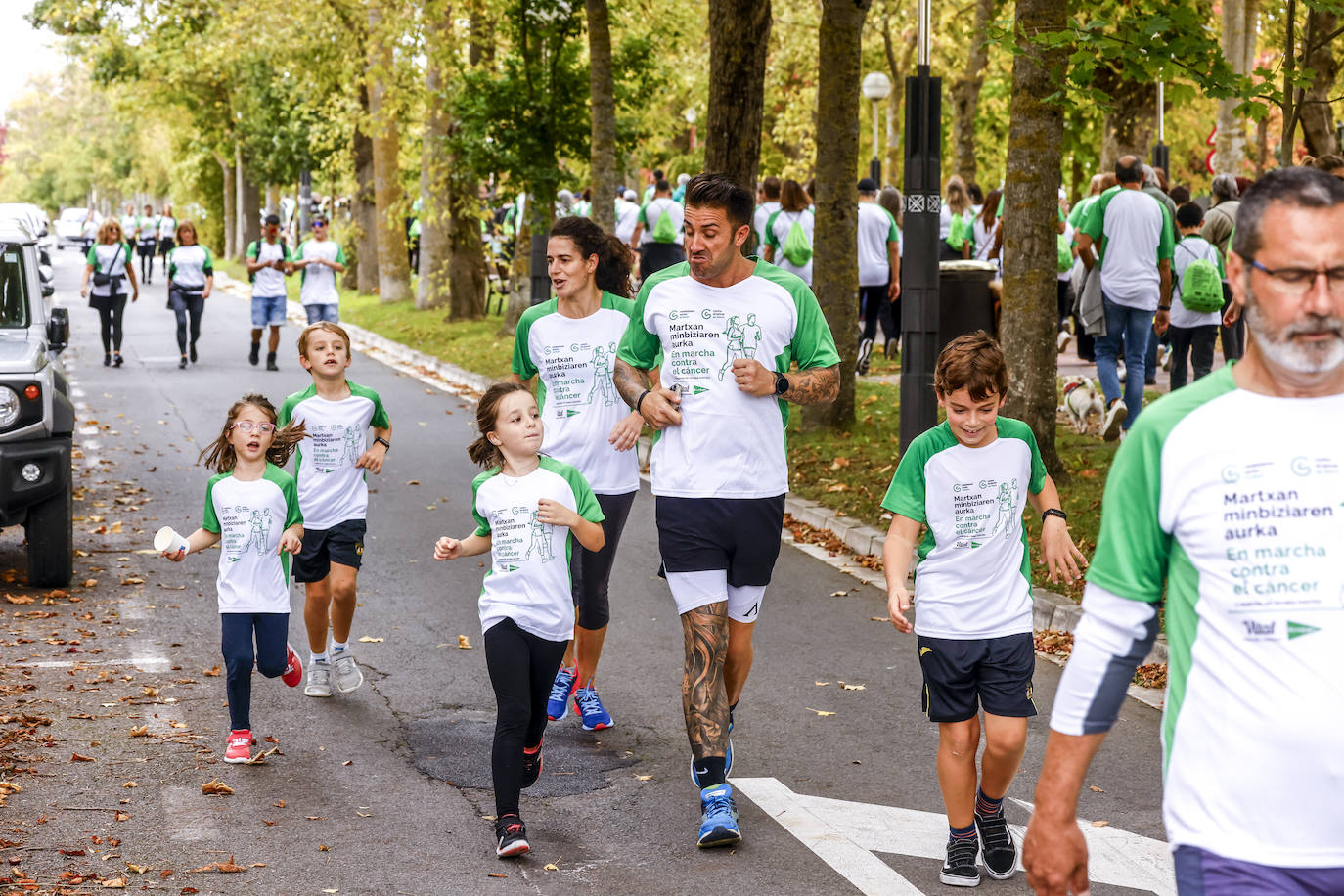 La marcha contra el cáncer, en imágenes