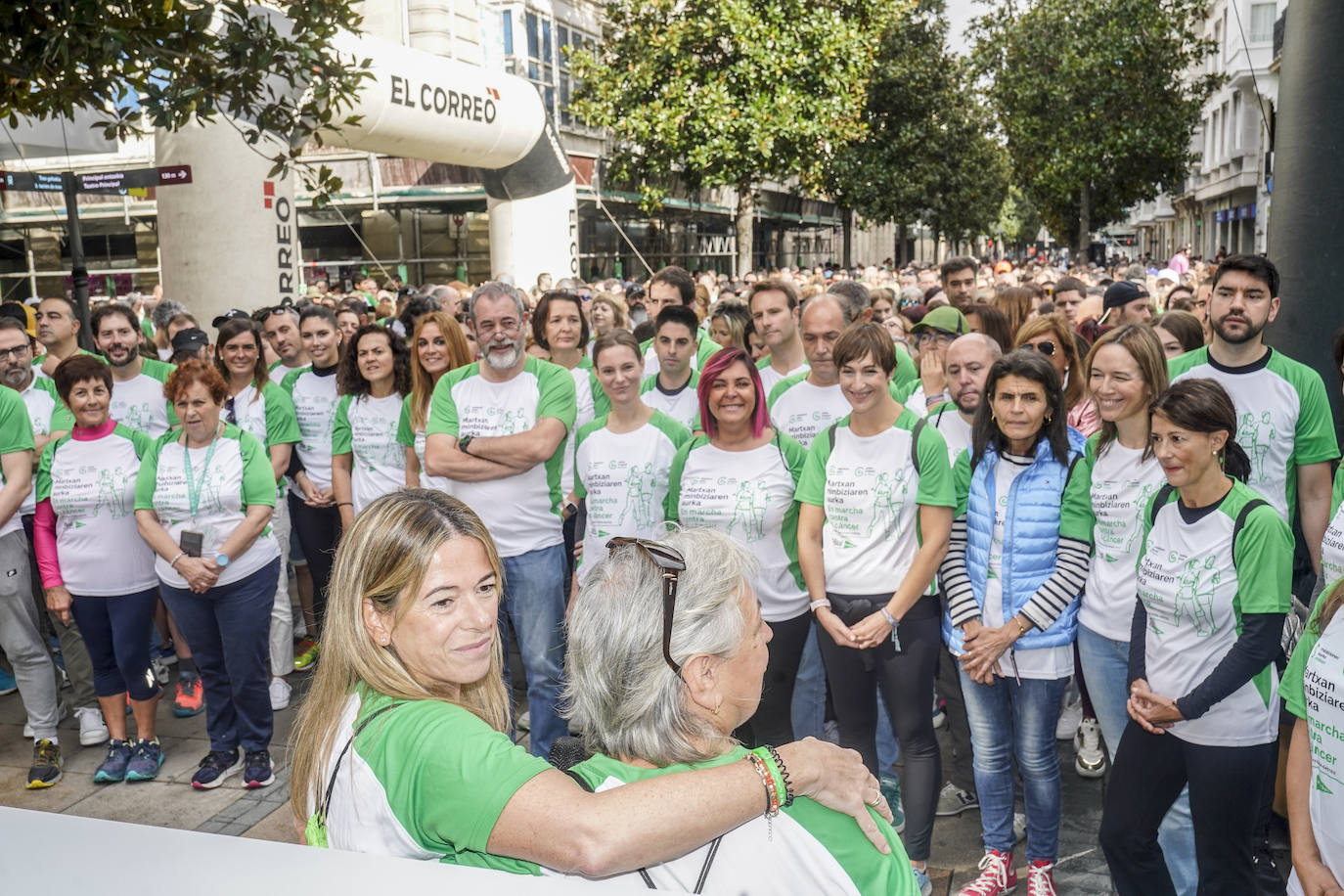 La marcha contra el cáncer, en imágenes