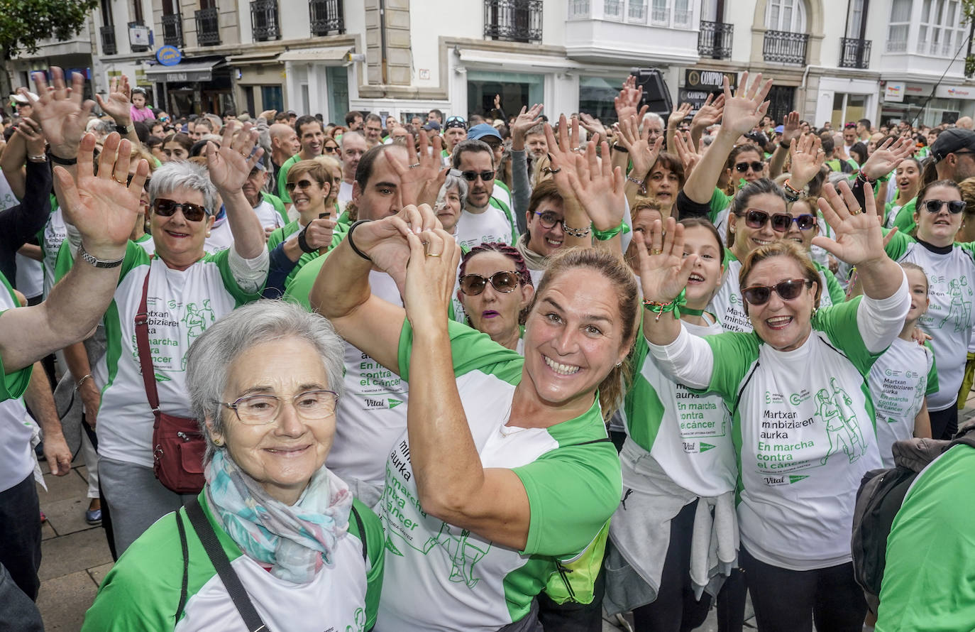 La marcha contra el cáncer, en imágenes