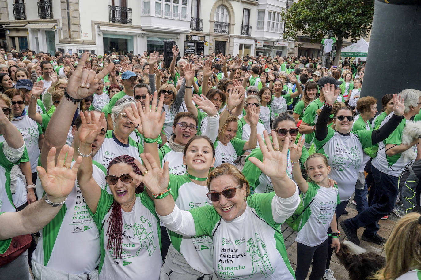 La marcha contra el cáncer, en imágenes