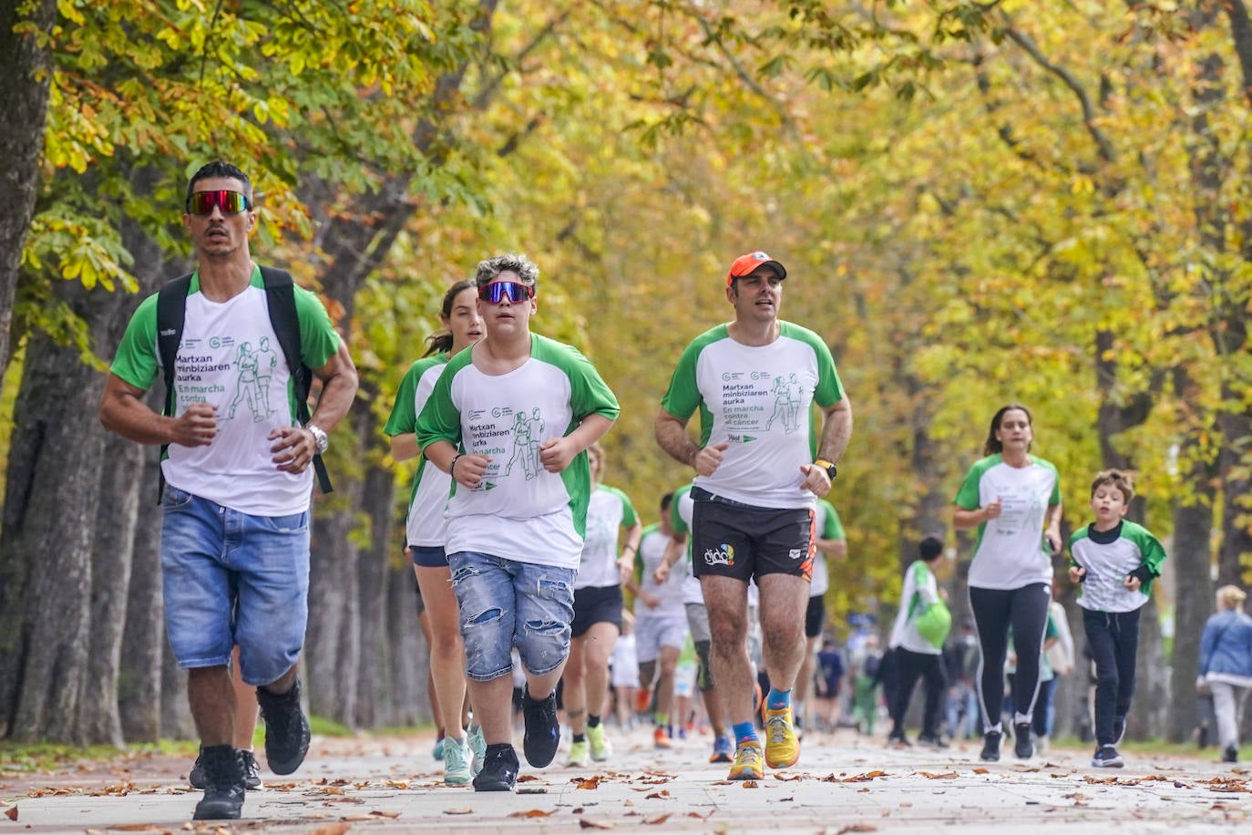 La marcha contra el cáncer, en imágenes