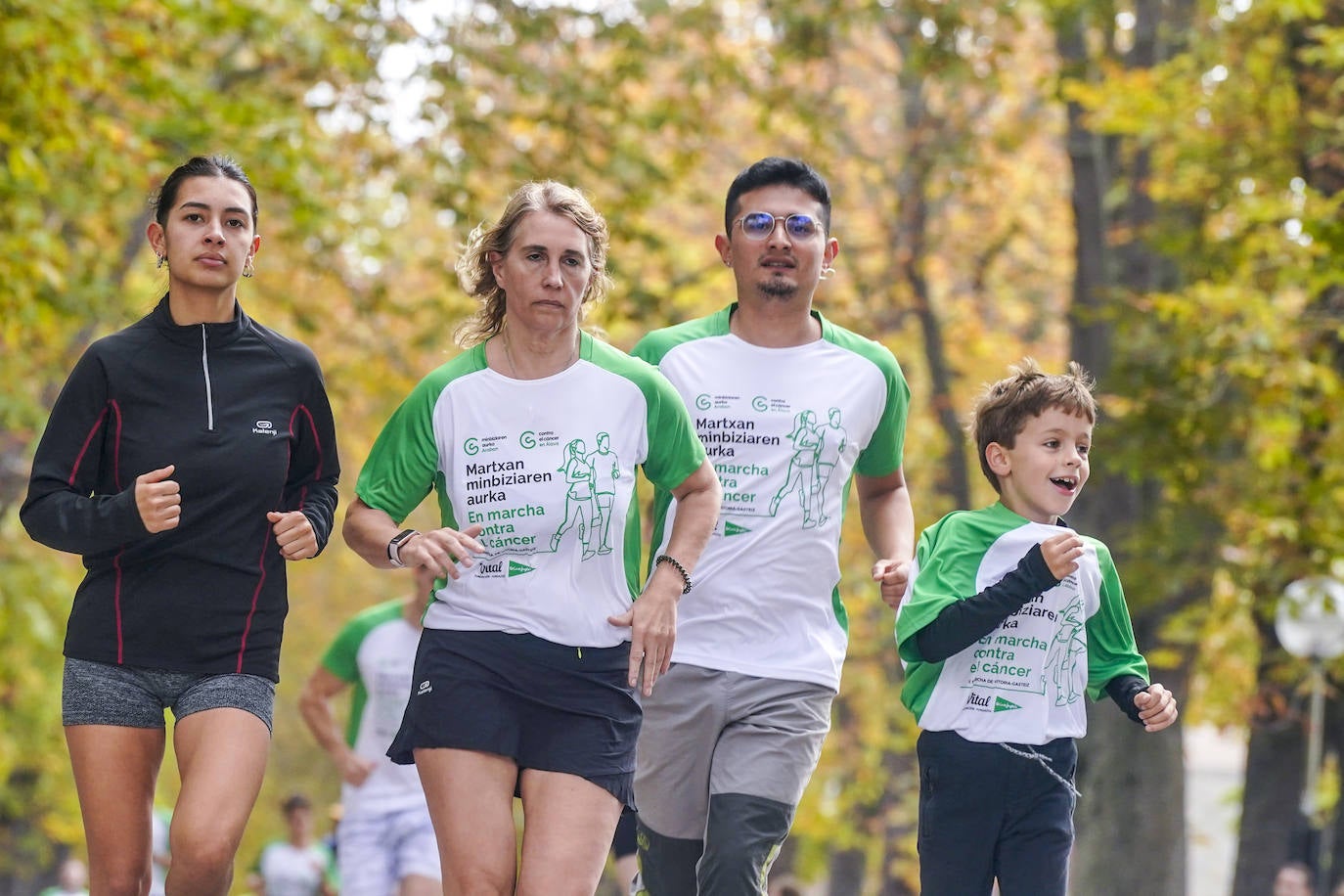 La marcha contra el cáncer, en imágenes