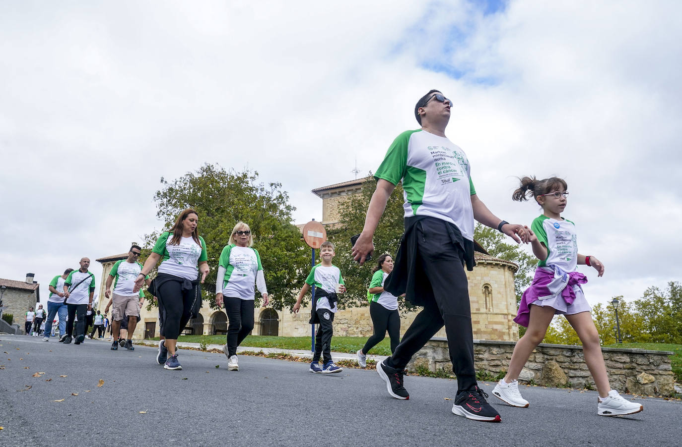 La marcha contra el cáncer, en imágenes