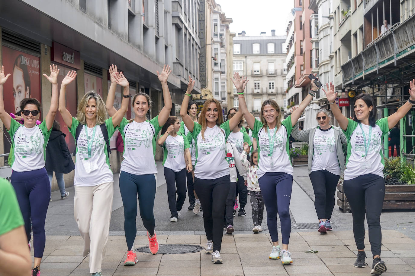 La marcha contra el cáncer, en imágenes