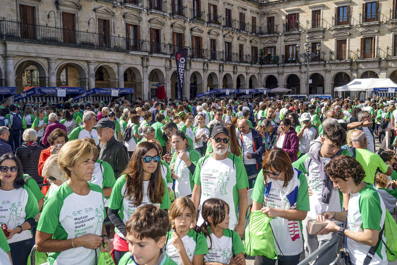 La marcha contra el cáncer, en imágenes