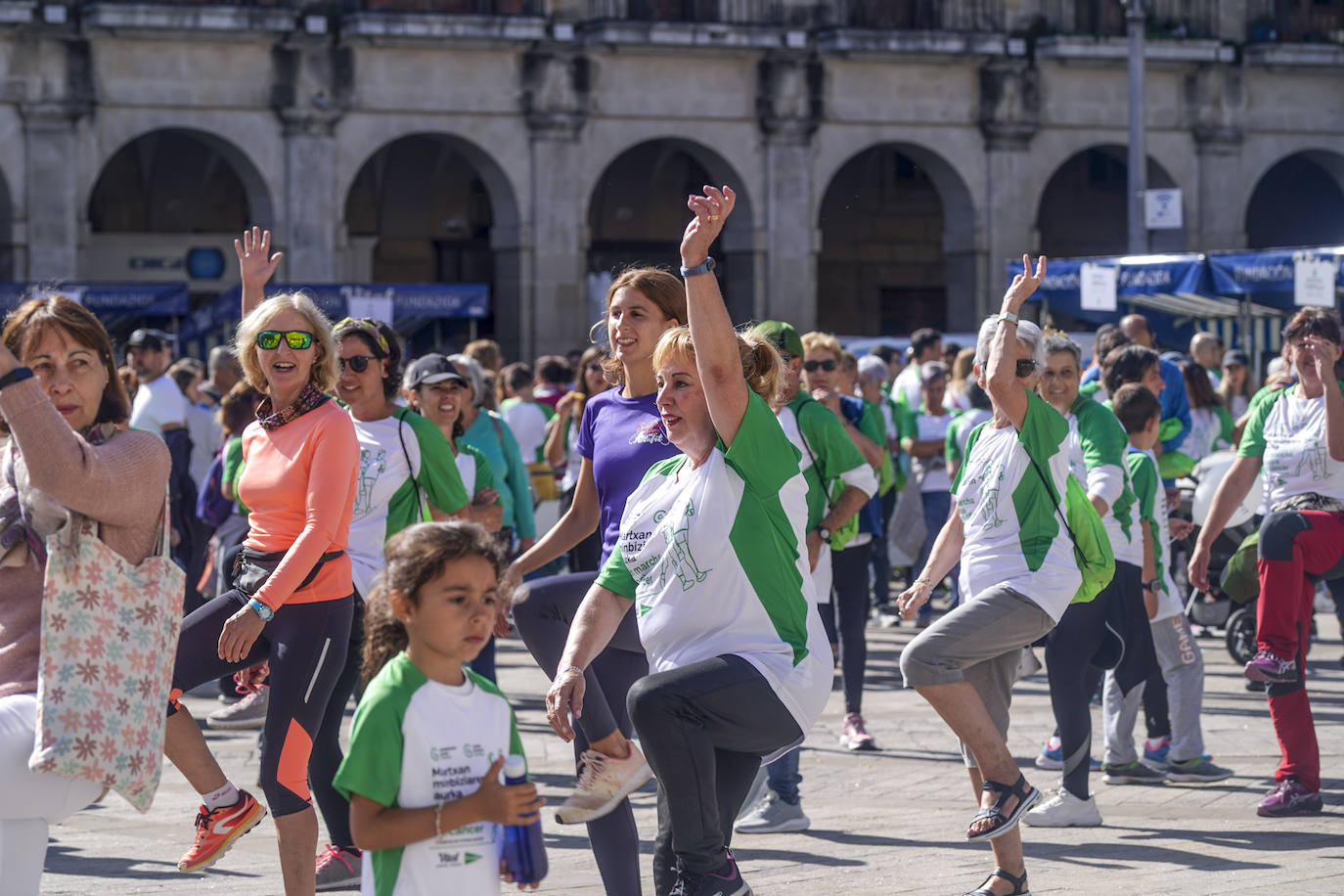 La marcha contra el cáncer, en imágenes