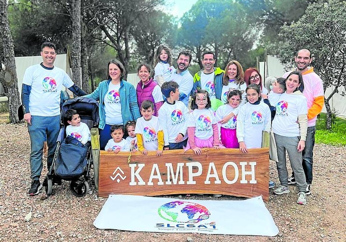 Familias de la asociación SLC6A1 Spain se reunieron este verano.