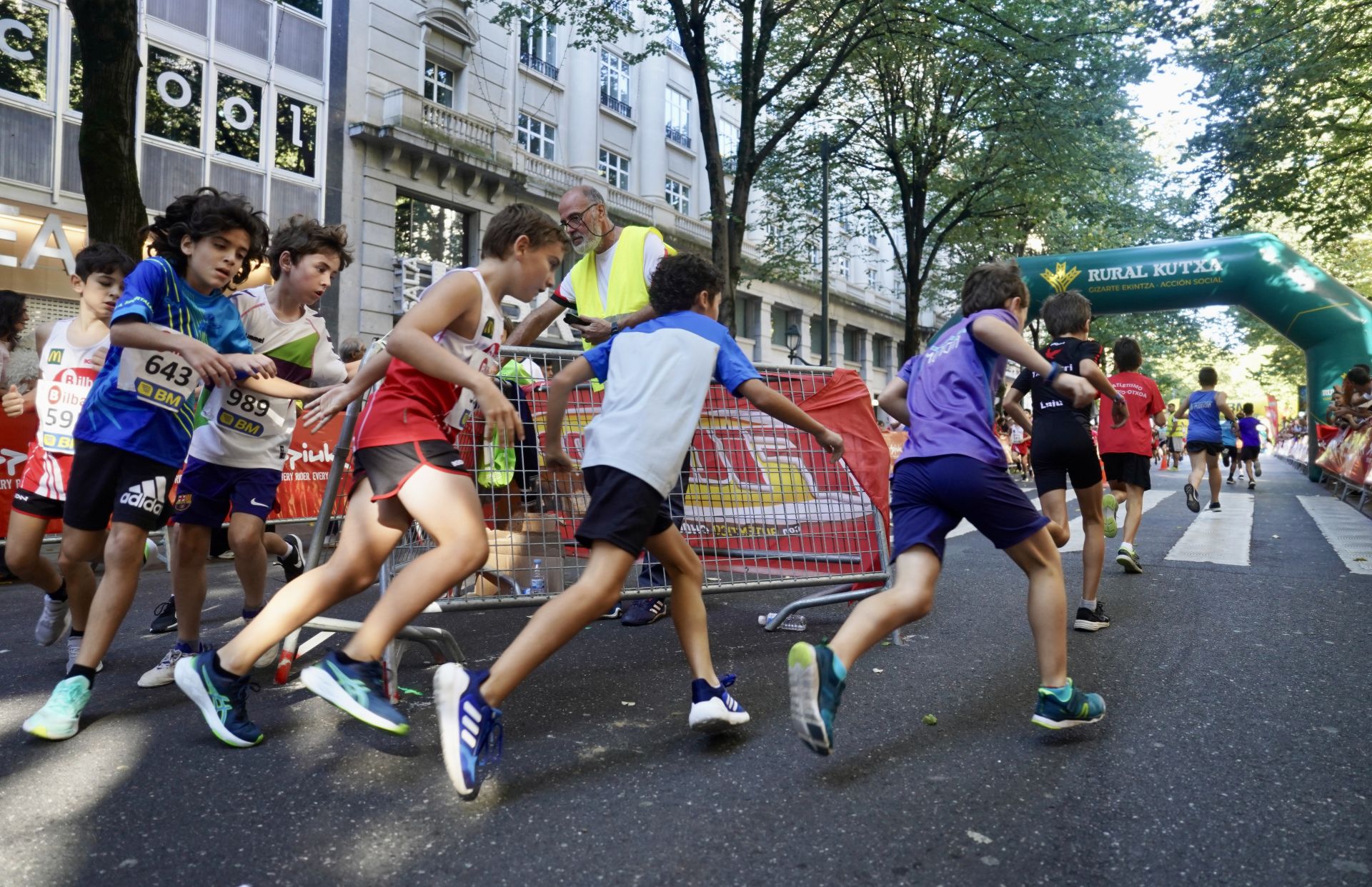 La milla de Bilbao es una fiesta