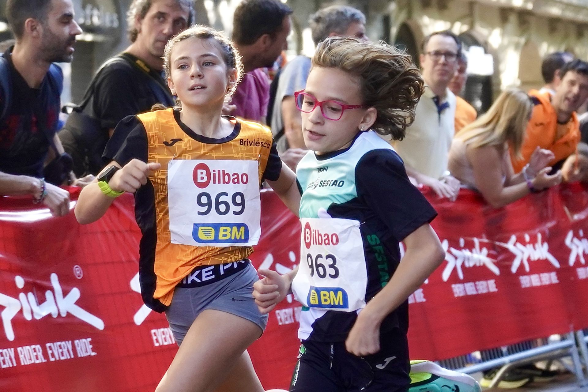 La milla de Bilbao es una fiesta