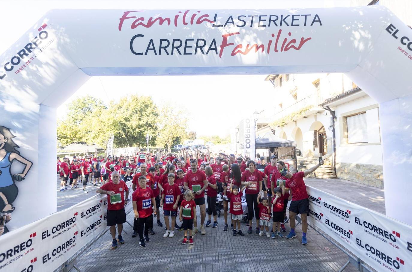 La Carrera Familiar Solidaria de Loiu en imágenes