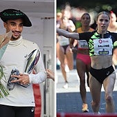 Nader y Afonso se imponen en la Milla de Bilbao