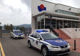 Imagen de la comisaría de la Ertzaintza en Basauri.