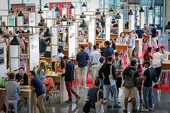 La charla se ha desarrollado durante el encuentro B-Venture que organiza EL CORREO en el Palacio Euskalduna de Bilbao.