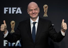 Gianni Infantino, presidente de la FIFA.