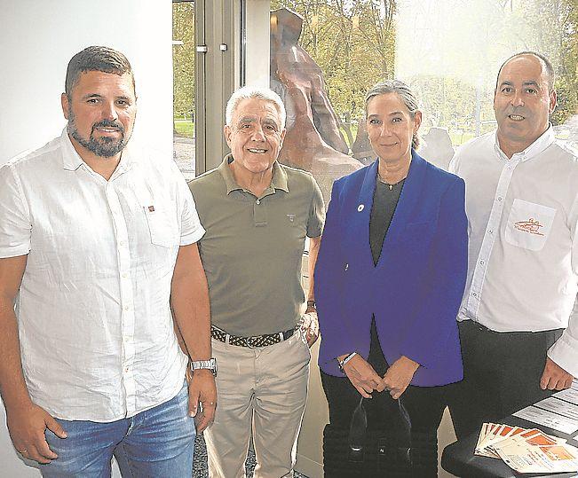 Manuel Aneiros, Miguel Ángel Álvarez, Begoña Ortiz de Vallejuelo y Jorge López Pena.