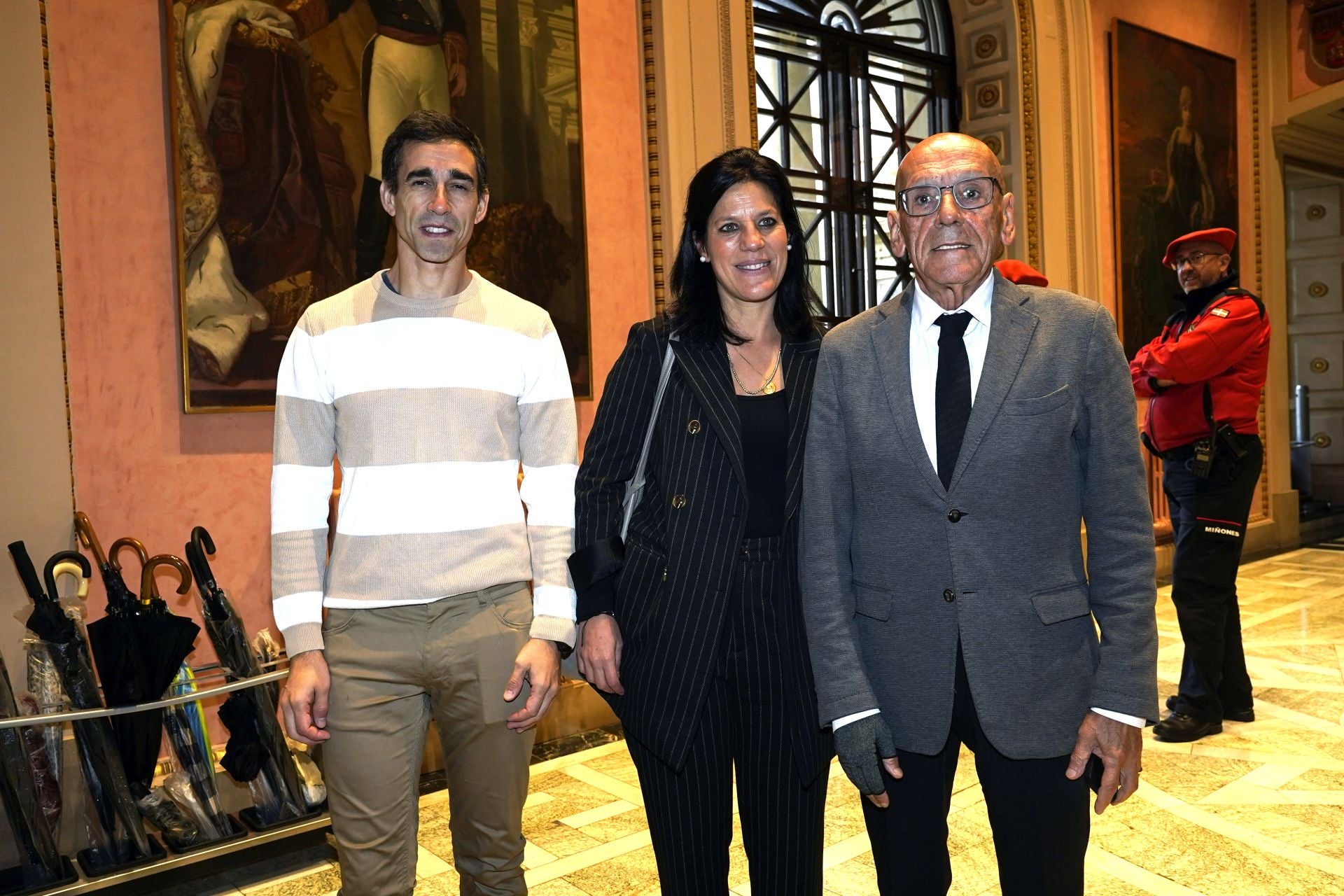 Jorge Carballo, Patricia García y Gregorio Rojo.