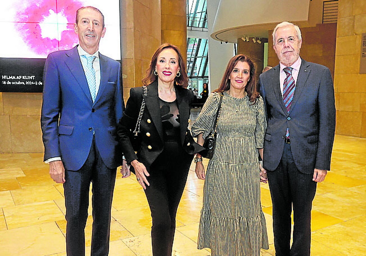 Roberto Alonso, Montse González, Carolina Garcíay Juan José Sánchez Milla.