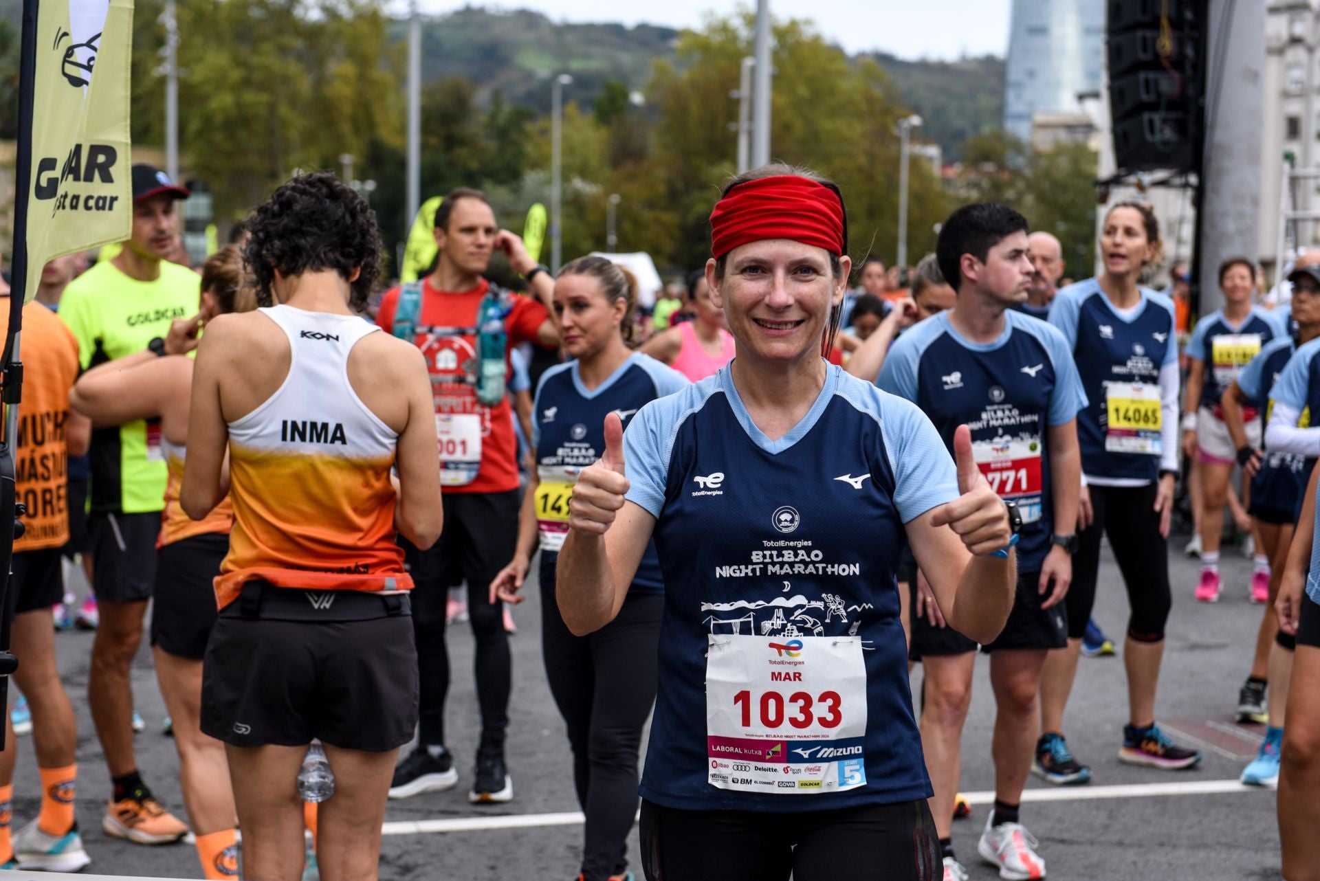 Las mejores imágenes del la Bilbao Night Maraton