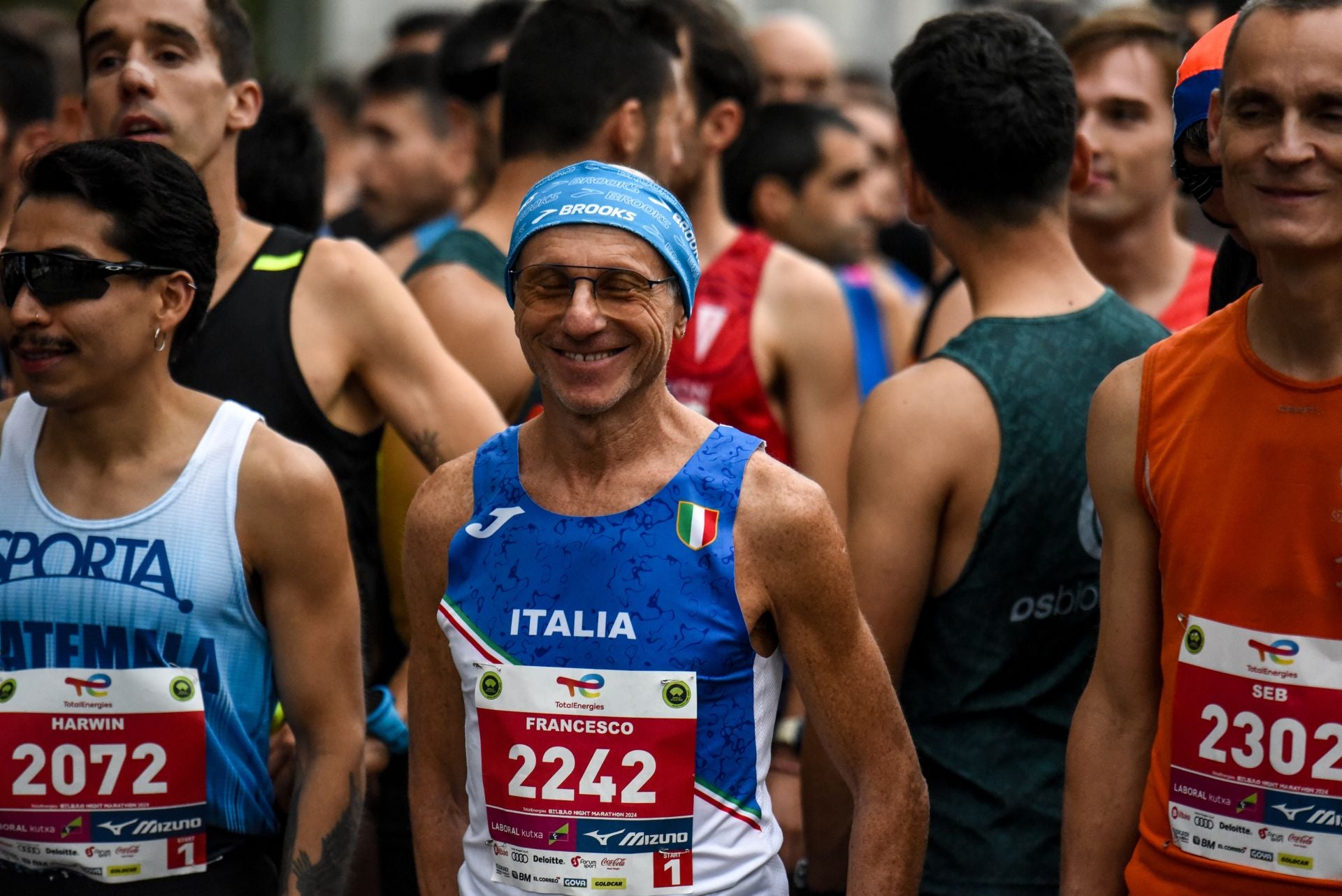 Las mejores imágenes del la Bilbao Night Maraton