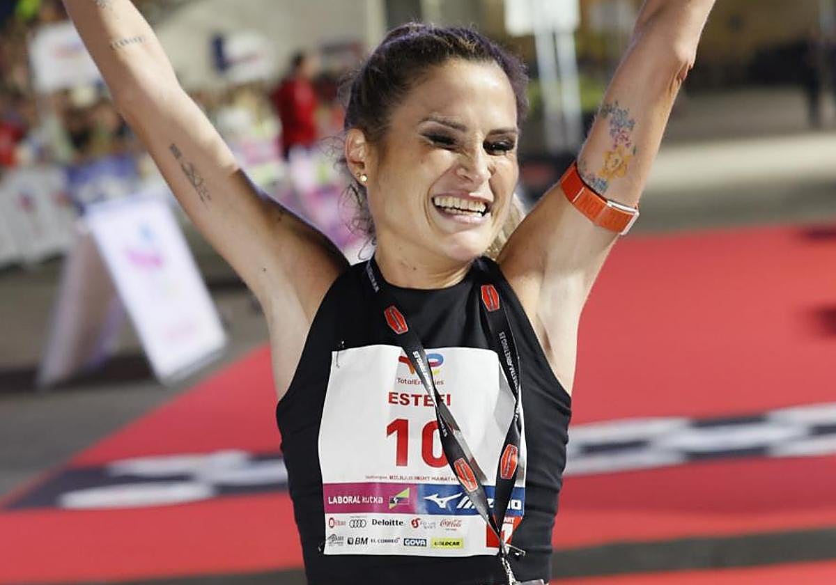 Verdelis gana el maratón nocturno de Bilbao
