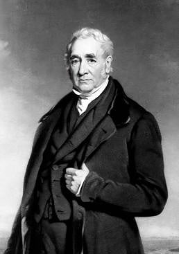 El ingeniero George Stephenson.