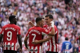 Iñaki Williams, Berenguer y Vivián, los goleadores del Athletic ante el Espanyol