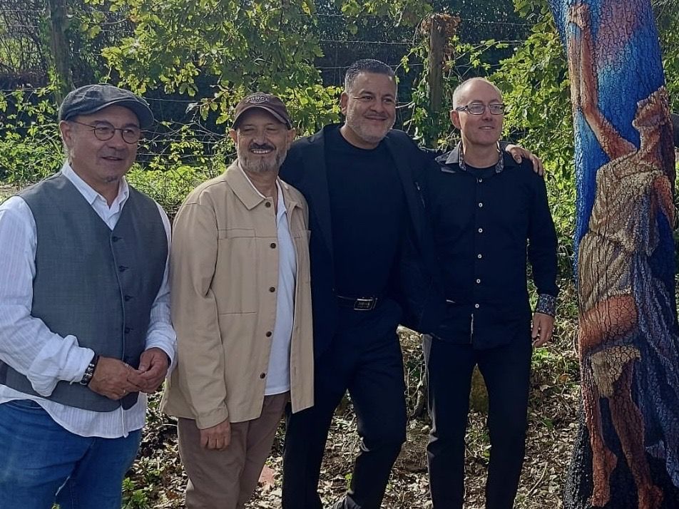 José Abel, José María Pinto, Manuel Asensi y Vadim Gladkov.