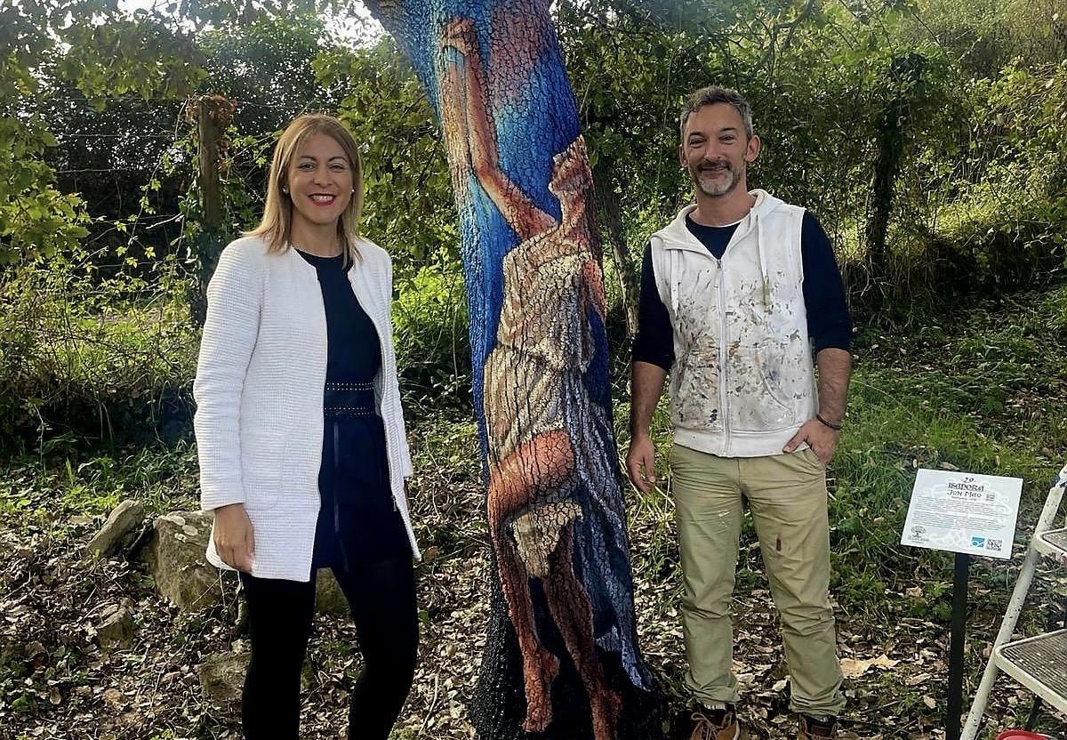 Iratxe Vilariño y Jon Mao.