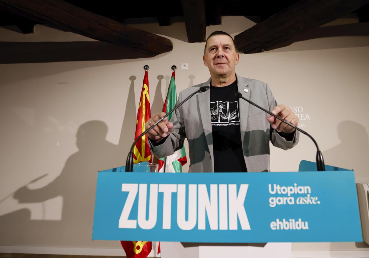 Otegi: «Que no haya presos políticos vascos es una inversión de futuro para la convivencia»