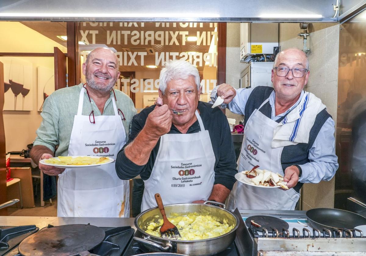 Así fue la cena de Txipristin