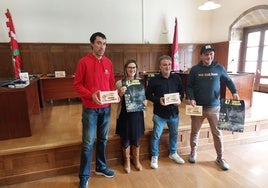 Los organizadores presentaron junto a la alcaldesa la prueba deportiva.