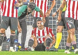 Vivián volvió a abrirse una brecha en la cara, esta vez por un golpe con Yuri.