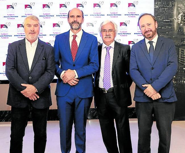 Juan Carlos Sánchez, Miguel Oraá, Pedro Ontoso y Ramón Blanco.