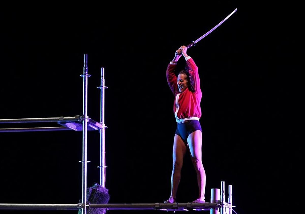 Una de las escenas de la potente apuesta de la compañía vitoriana.