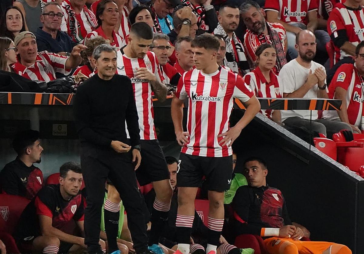 Valverde felicita a Agirrezabala: «Hay que confiar en jugadores tan buenos»