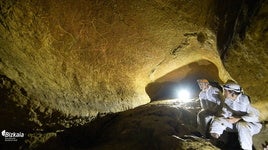 La cueva de Armintxe de Lekeitio es un tesoro del arte ruprestre.