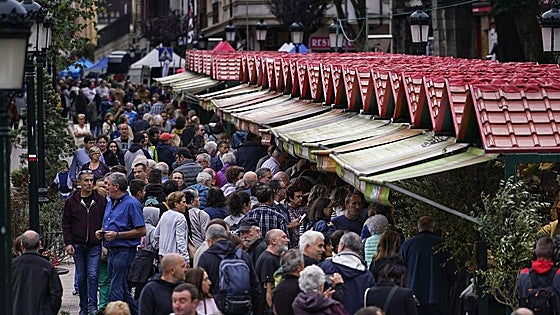 Gernika plantará 241 puestos en su feria del Último Lunes, pese a que baja su oferta de género fresco
