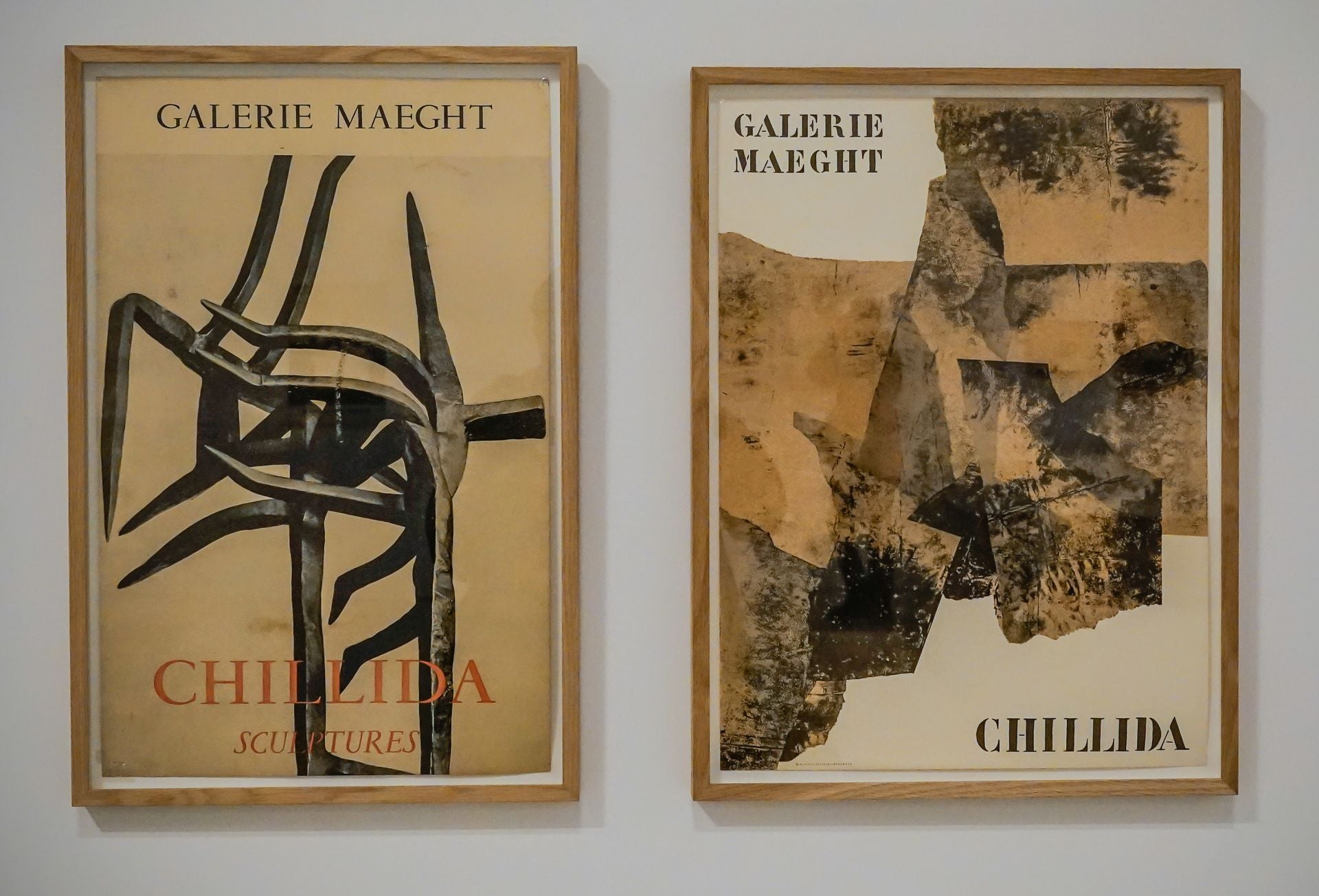 Los carteles más icónicos de Chillida en el Artium