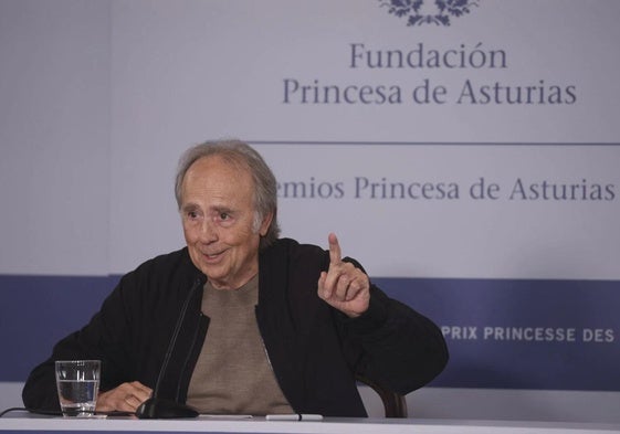 Joan Manuel Serrat, premio Príncipe de Asturias de las Artes.