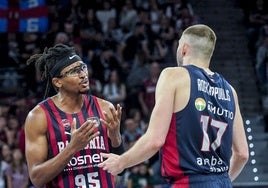 Moneke, MVP azulgrana del Baskonia-Joventut. ¿Quién ha sido el mejor para ti? Vota aquí