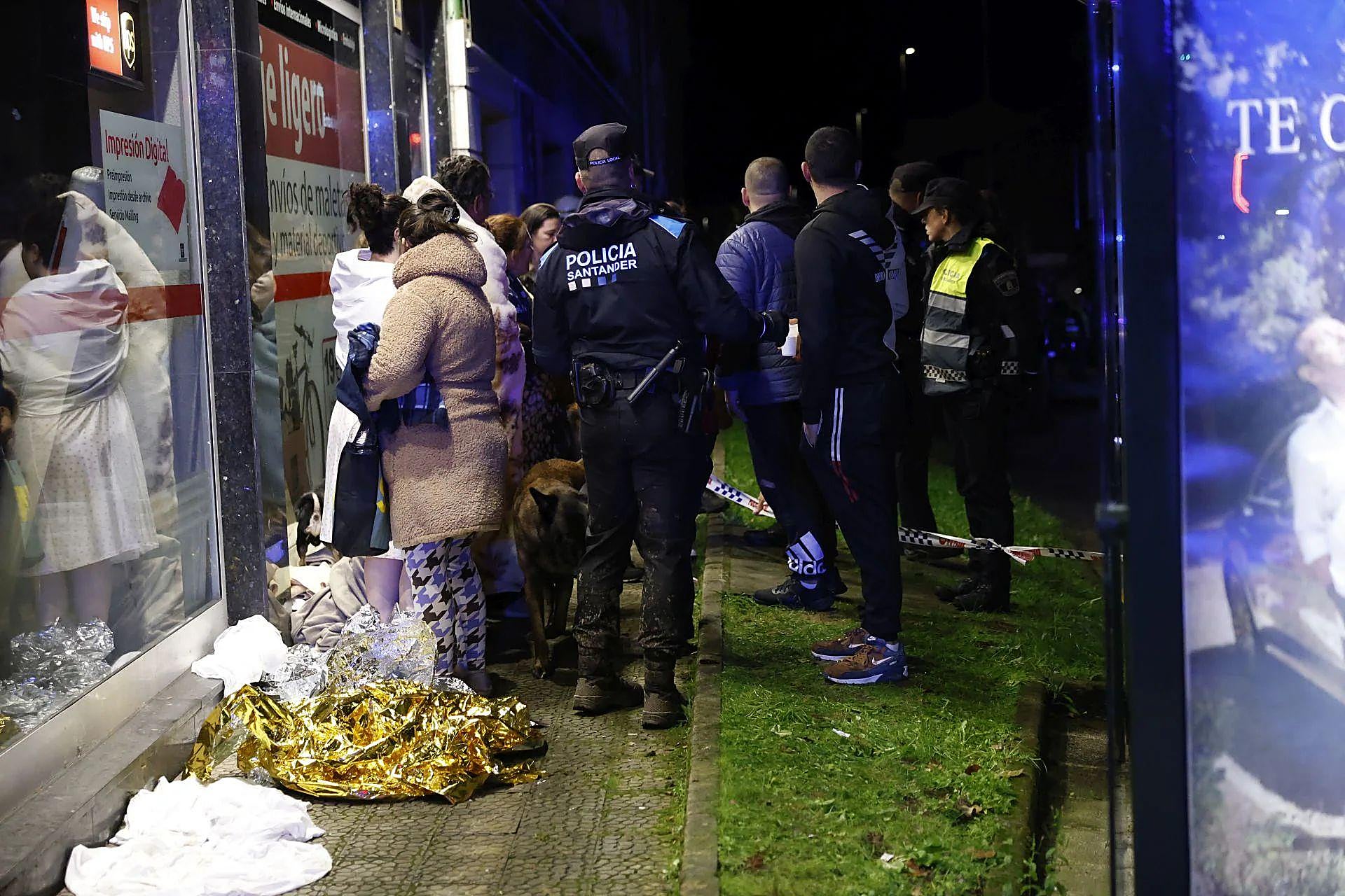 Las imágenes de la explosión y el incendio