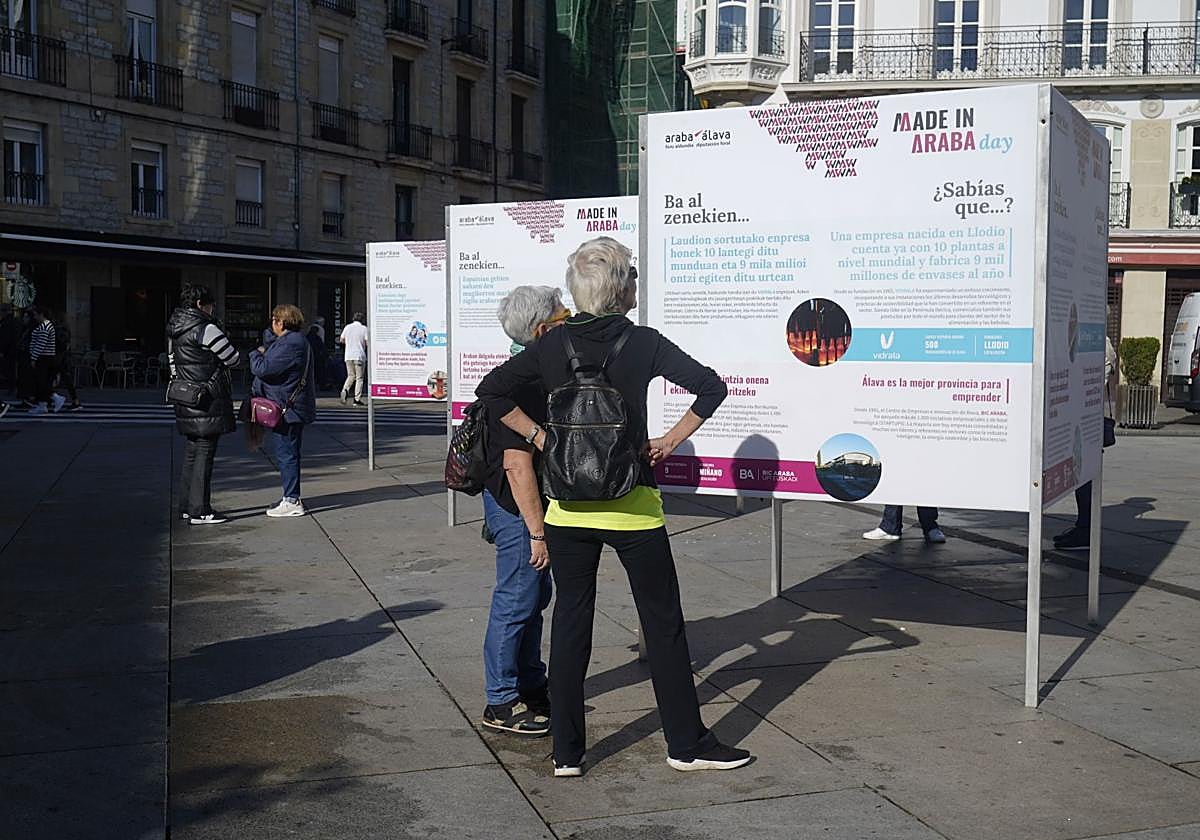 Exposición Made in Araba en la Virgen Blanca.